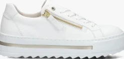 witte gabor lage sneakers 498