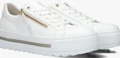 witte gabor lage sneakers 498