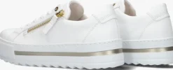 witte gabor lage sneakers 498