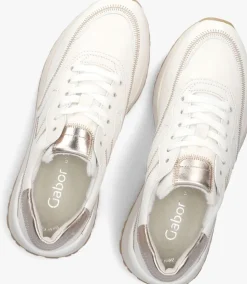 witte gabor lage sneakers 491