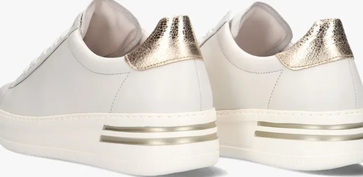 witte gabor lage sneakers 395