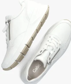 witte gabor lage sneakers 587