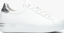 witte gabor lage sneakers 395