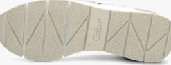 witte gabor lage sneakers 587