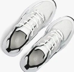 witte gabor lage sneakers 606