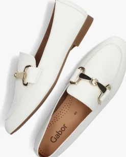 witte gabor loafers 211