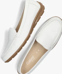 witte gabor mocassins 440