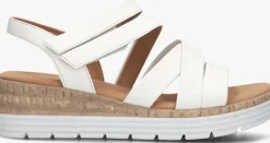 witte gabor sandalen met hak 702.2