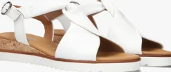 witte gabor sandalen met hak 751.1