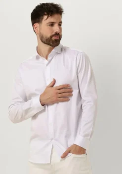 witte genti klassiek overhemd s9254-1109