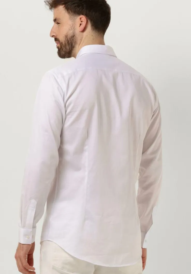 witte genti klassiek overhemd s9254-1109