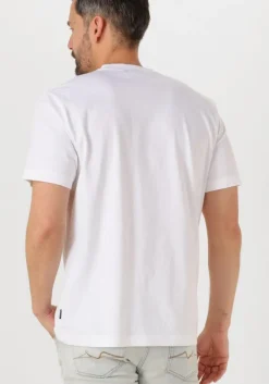 witte genti t-shirt t-shirt ss j2040-1223
