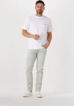 witte genti t-shirt t-shirt ss j2042-1223