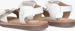 witte gioseppo platte sandalen peeksville