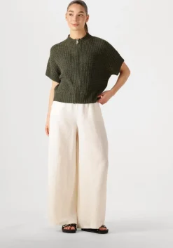 witte greek archaic kori wijde broek 110131