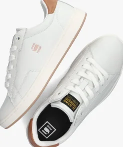witte g-star raw lage sneakers cadet w