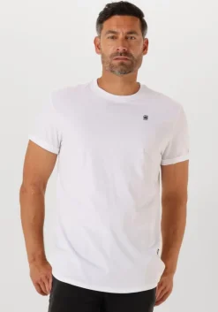 witte g-star raw t-shirt lash r t s/s