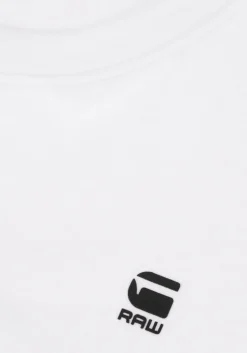 witte g-star raw t-shirt lash r t s/s