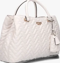 witte guess handtas melisandra lrg tri comp stchl