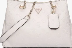 witte guess schoudertas cresidia status