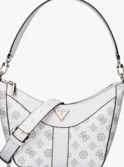 witte guess schoudertas dorys shoulder bag