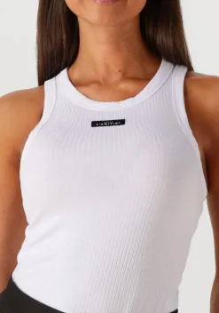 witte haute l'amitié top rib badge tank