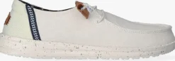 witte heydude instappers wendy washed canvas