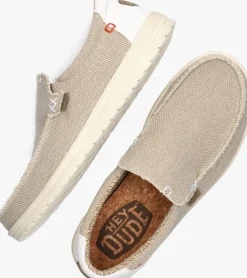 witte heydude instappers mikka braided