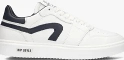 witte hip lage sneakers h1015