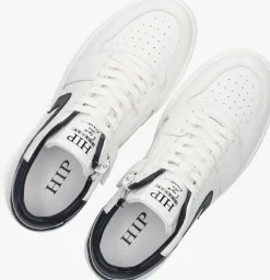 witte hip lage sneakers h1015