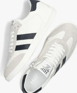 witte hip lage sneakers h1511_