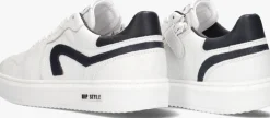 witte hip lage sneakers h1015