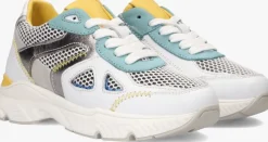 witte hip lage sneakers h1682