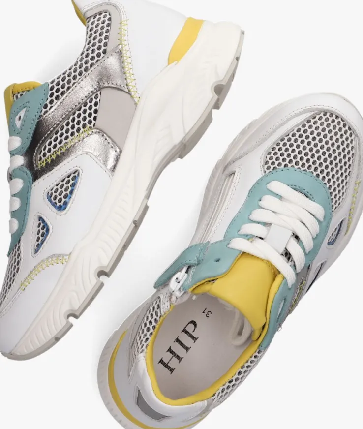 witte hip lage sneakers h1682