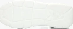 witte hip lage sneakers h1096l