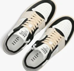 witte hip lage sneakers h1015