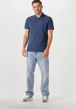 witte hub lage sneakers glide