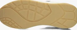 witte hub lage sneakers glide