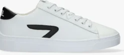 witte hub lage sneakers hook lw z-stitch