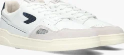 witte hub lage sneakers matchpoint