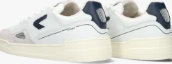 witte hub lage sneakers matchpoint