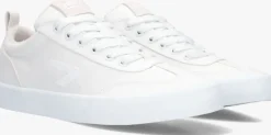 witte hub lage sneakers miami w