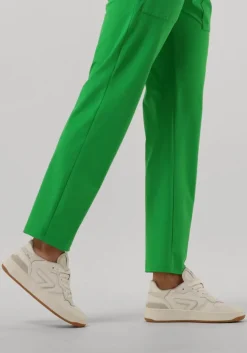 witte hub lage sneakers smash