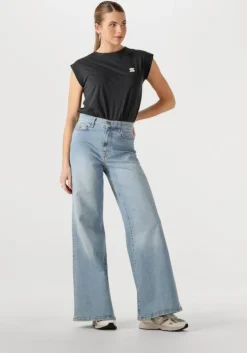 witte hub lage sneakers shift