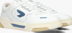 witte hub lage sneakers thrill men