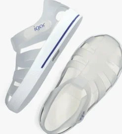 witte igor sandalen star