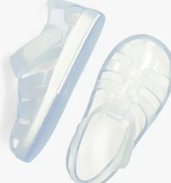 witte igor sandalen star cristal