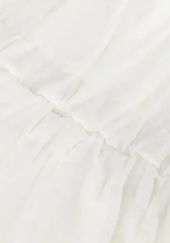 witte indian blue jeans mini jurk off shoulder dress