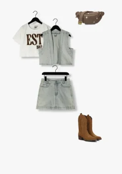 witte indian blue jeans t-shirt t-shirt wide cropped