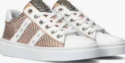 witte jochie & freaks lage sneakers evelyn